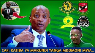 🔴Breaking Hatimae Caf Watoa Ratiba Ya Makundi Yanga Kuangukia Kwa [upl. by Ruhtracam473]