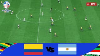 Argentina vs Colombia LIVE Score  2024 Copa America FINAL LIVE  Full Match Streaming [upl. by Annoda398]