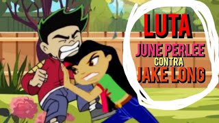 Juniper Lee Vs Jake Long  Final  Batalha de desenhos  Dragão Ocidental [upl. by Acey]