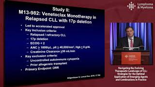 Update on venetoclax for CLL How low can you go MRD [upl. by Bobbye]