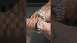 Discover Rolex Datejust Steel Everose Gold at SwissWatchExpo [upl. by Bluma]