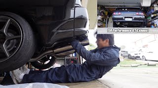 Installing a NEW Exhaust on My Skyline R32 GTST [upl. by Jeanelle]