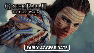 Greedfall 2 The Dying World  Official Early Access Release Date Trailer gaming videogame [upl. by Navoj]