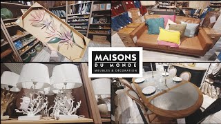 🪞🛋MAISONS DU MONDE VLOG TOUR  NOUVEAUTÉS DECO 🏠 [upl. by Rakabuba260]