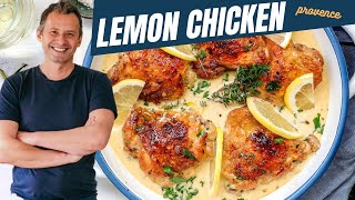 Delicious ProvenceStyle Garlic Lemon Chicken Recipe [upl. by Lzeil]