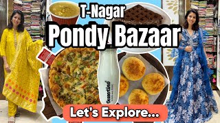 TNagar Pondy Bazaar Shopping Vlog  Chennai Shopping Vlog [upl. by Adnamaa]