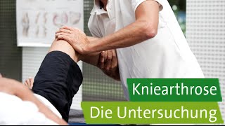 Kniearthrose Die Untersuchung – LVRKlinik Viersen [upl. by Ehgit]