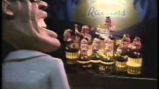 California Raisins Commercials from 1988  Ray Charles The Temptations [upl. by Chilton]