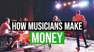 Touring Musician  How I Make Money [upl. by Yojal684]