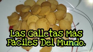 Cómo Hacer galletas Sin Cortador o Moldes  galletas de mantequilla [upl. by Mundt]