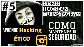 Como hackean Instagram😱  como consiguen tu password y como protegerte 5 [upl. by Negah]