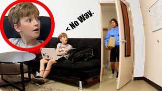 I Surprised My Son With His Favorite YouTuber [upl. by Monreal]