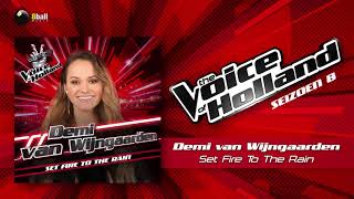 Demi van Wijngaarden  Set Fire To The Rain The voice of Holland 20172018 The Liveshows audio [upl. by Frazer888]