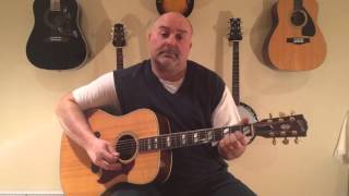 How to Play He Stopped Loving Her Today  George Jones cover Easy 4 Chord Tune [upl. by Irianat262]