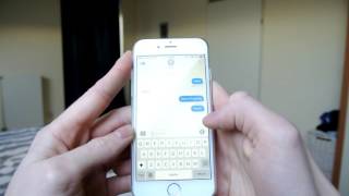 iPhone sending and receive text message iOS 10 ❯ Sound effect HQ 96kHz [upl. by Drescher928]