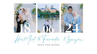 Wedding moments Hamid amp Fareda Nguyễn 18062024 [upl. by Baniez]