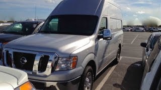 2012 Nissan NV2500 HD Cargo Van 56L V8 Start Up Quick Tour amp Rev With Exhaust View  7 Miles [upl. by Aititil]