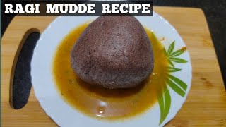 Ragi Mudde Recipe  Healthy Recipe  Simply cooking ks [upl. by Antone]