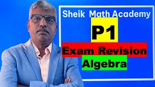 Expert Tips for P1 Pure Maths Edexcel IAL Unit 1  Algebraic expressions [upl. by Aziaf260]