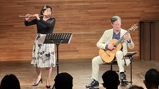 Piazzolla Ave Maria Tanti anni prima flute and guitar 聖母頌 [upl. by Haile777]