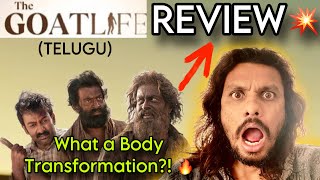 The Goat Life Movie Review  Prithviraj Sukumaran  Poolachokka  Aadujeevitham Telugu [upl. by Niraa]