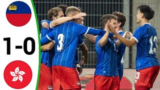 Liechtenstein vs Hong Kong 10 All Goals and Extended Highlights [upl. by Olbap402]