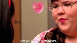 GLEE  Santana and Lauren Fight  quotSilly Love Songsquot HD [upl. by Onofredo]