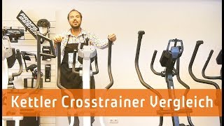 Kettler Crosstrainer Vergleich der Skylon Modelle 2018 [upl. by Adihsar]