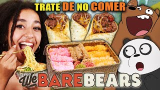 Trate De No Comer  We Bare Bears Ramen de Verano Calzone de Oso de Hielo Palitos de Pescado [upl. by Naggem852]