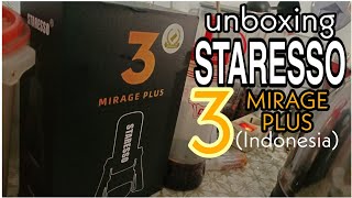 Unboxing Staresso 3 Mirage Plus Indonesia Review  Nyobain Brewing Espresso nya [upl. by Katharine]