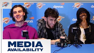 OKC Thunder Full Media Availability  Preseason  Post Game vs Detroit Pistons  October 19 2023 [upl. by Polash135]