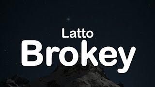 Latto  Brokey Clean Lyrics [upl. by Anita372]