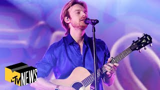 Finneas on Optimist amp What You May Not Know About Him  MTV News [upl. by Nibuz194]