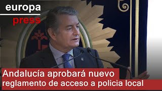 La Junta prevé aprobar en enero el nuevo sistema de acceso a policías locales de Andalucía [upl. by Dail380]