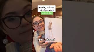 making a chainmail dress out of pennies [upl. by Clarissa206]