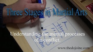 Martial Arts Philosophy  Isshin Mushin Zanshin Three Stages of Conflict [upl. by Essilrahc11]