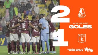 Tolima vs América goles  Liga BetPlay Dimayor 2024 1  Fecha 3 [upl. by Natiha]