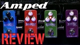 TC Electronic TonePrint Mini Pedals Review [upl. by Audly275]