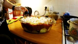 Musaka grecka lasagne Moussaka Gotuj ze Strażakiem [upl. by Akinna]