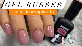 Rubber Base  Como se utiliza Paso a paso [upl. by Davidoff]