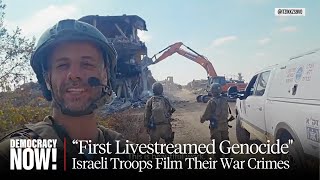 “The First LiveStreamed Genocide” Al Jazeera Exposes War Crimes Israeli Troops Filmed Themselves [upl. by Birk]