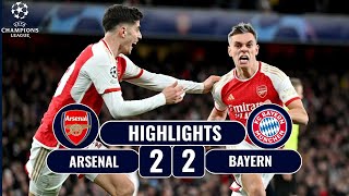 Arsenal vs Bayern Munich  22  Highlights  UEFA Champions League [upl. by Younglove756]