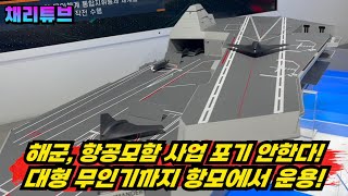 해군 기본 항모대신 대형 quot드론 항공모함quot 사업추진 [upl. by Jennica]