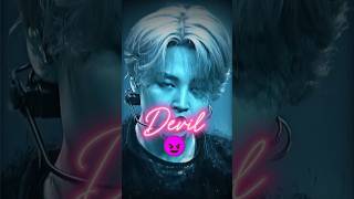 park jimin 💜🔮 devil angel edit jimin taehyung bts edit information [upl. by Medorra]