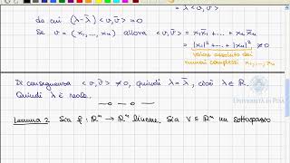 ALGEBRA LINEARE LEZIONE 41 Dimostrazione del teorema spettrale [upl. by Yelac]