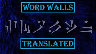 Translating EVERY Word Wall in Skyrim [upl. by Ynnavoeg965]