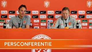 Persconferentie bondscoach Ronald Koeman [upl. by Sissy]