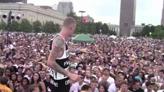 Machine Gun Kelly performs at Ohios Homecoming [upl. by Chiarra189]