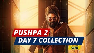 Pushpa 2 day 7 box office collection [upl. by Yentihw]