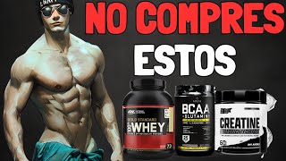 PEORES Y MEJORES SUPLEMENTOS PARA AUMENTAR MASA MUSCULAR [upl. by Teryl591]